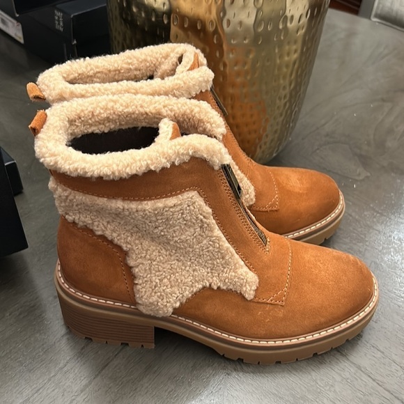 Naturalizer Tawny Brown Jett Suede Boot - Picture 5 of 8